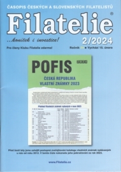 CZ FILATELIE 2024 / 01 - 12 - kompletní ročník